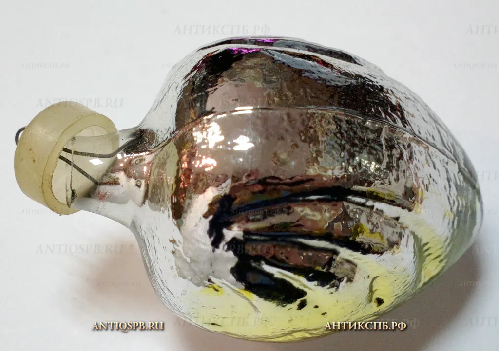 Елочная игрушка стеклянная "Фонарик". СССР. №19359.75